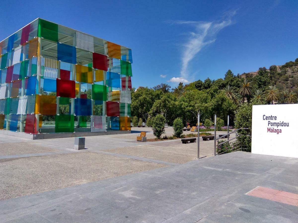 Elegante Apto. En Centro Historico De Malaga Appartamento Esterno foto